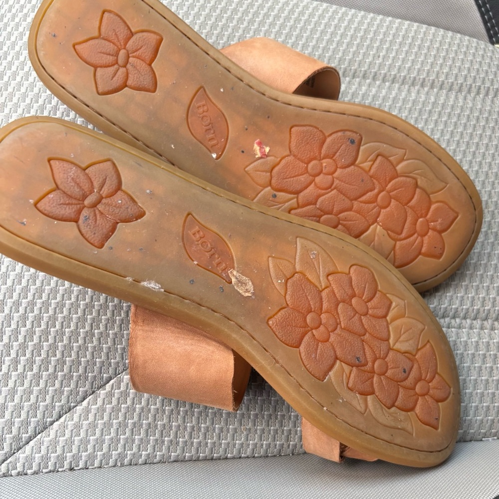 Born Tan Leather Sandals - Picture 3 of 3